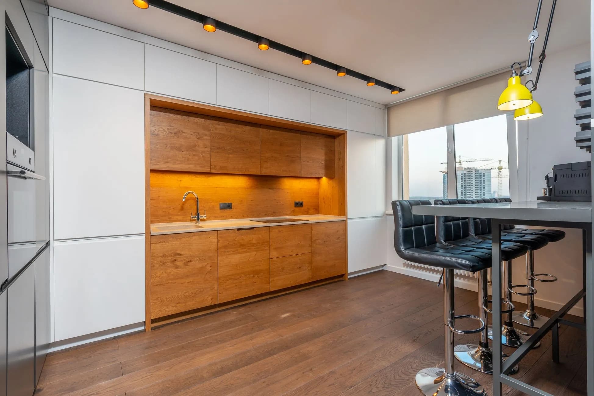 Splendida cucina di design ad isola